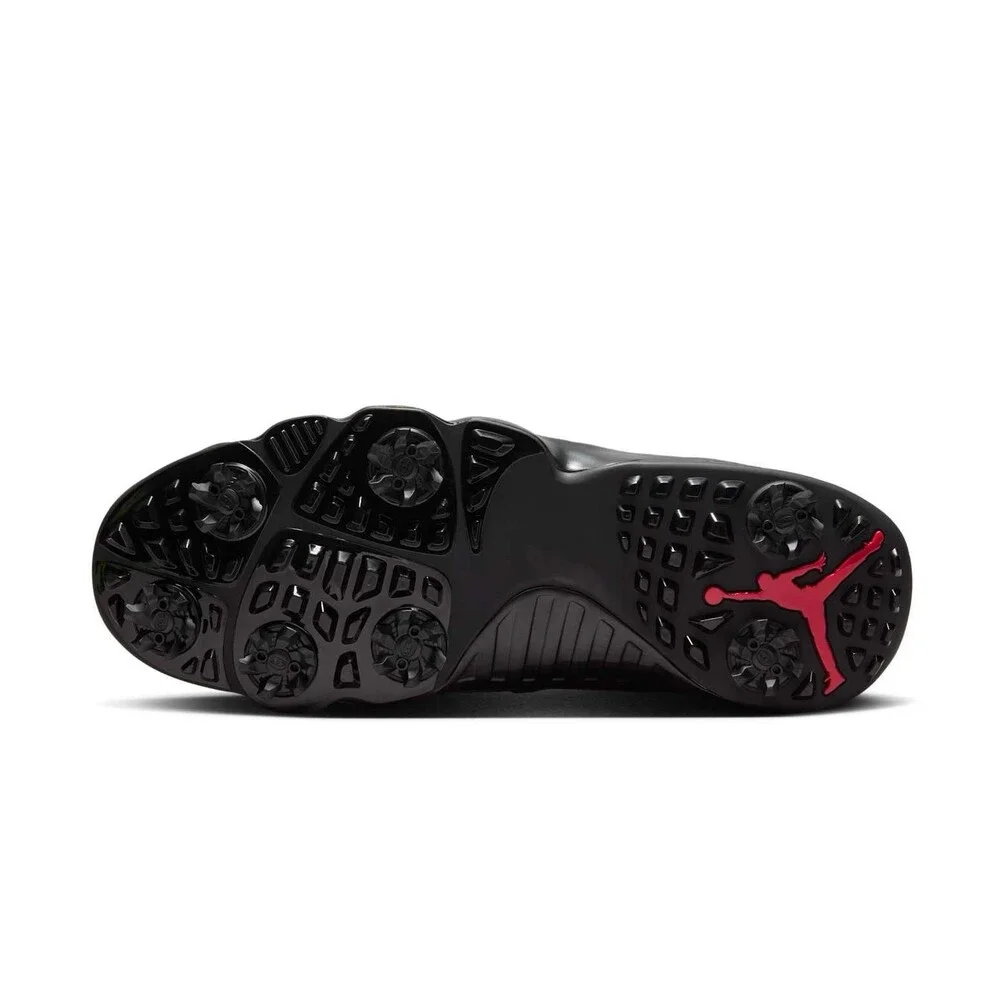 Nike Air Jordan 9 Low Retro Golf Black Dark Charcoal True Red Sz 10.5 FJ5934-002